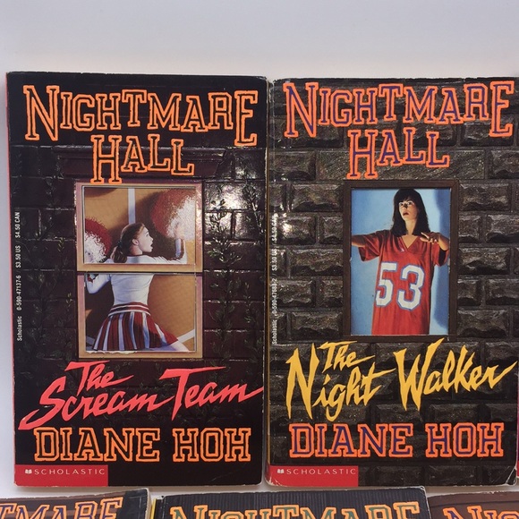 Nightmare Hall 7 Book Lot Diane Hoh Vintage Young Adult Fiction Thriller Horror - Picture 2 of 13